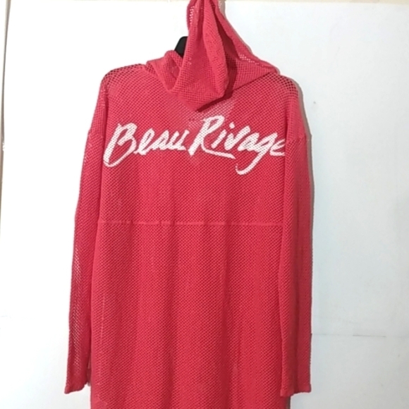 BEAU RIVAGE HOODED BEACH DRESS SWIMSUIT COVER SIZE SMALL NWT - Picture 7 of 12